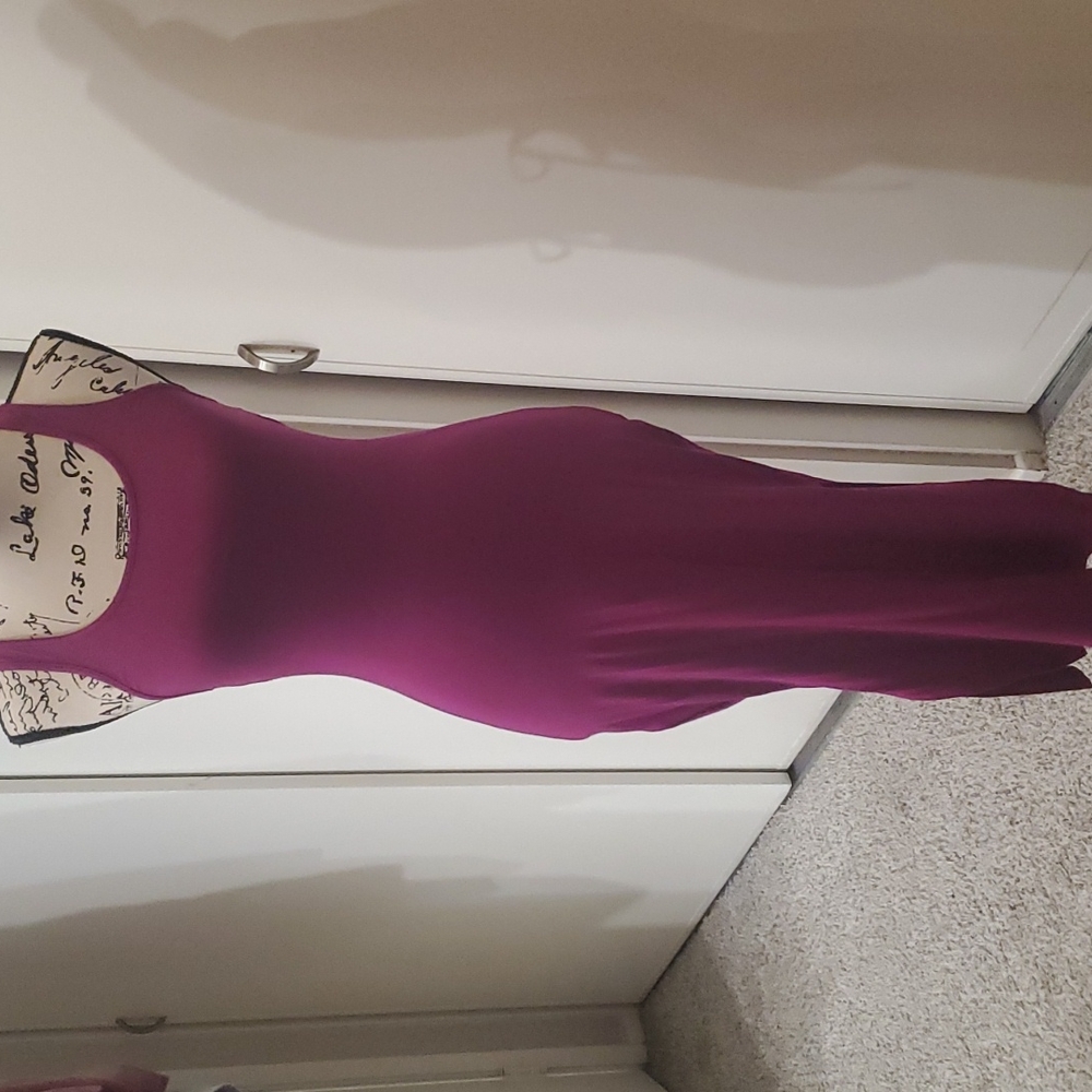 Fuschia dress